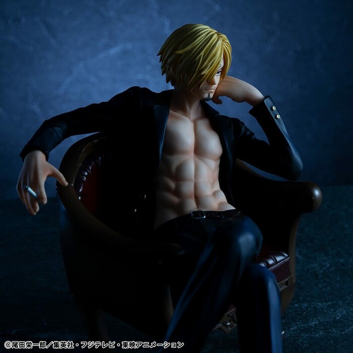 ONE PIECE - Sanji Ver. R 1/8 Pvc Figure P.O.P. SOC