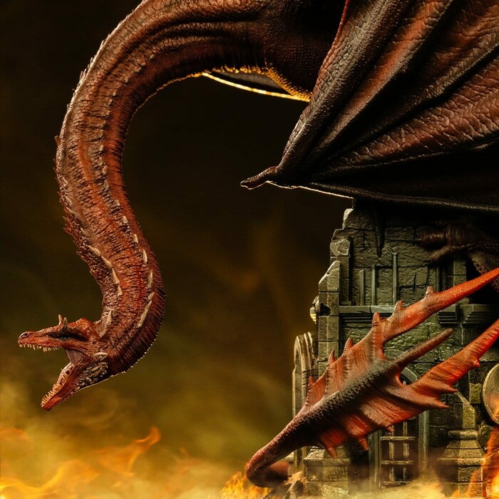 HOUSE OF THE DRAGON - Icons - Caraxes Polystone Statue