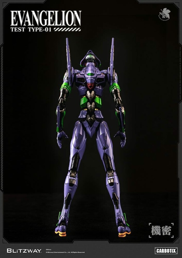 EVANGELION - EVA-01 Test Type DX Ver. Carbotix Action Figure