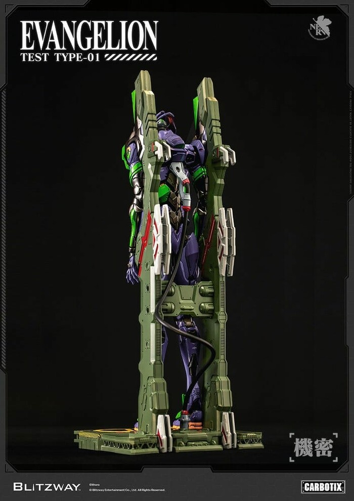 EVANGELION - EVA-01 Test Type DX Ver. Carbotix Action Figure