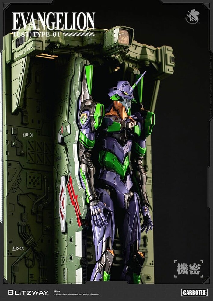 EVANGELION - EVA-01 Test Type DX Ver. Carbotix Action Figure