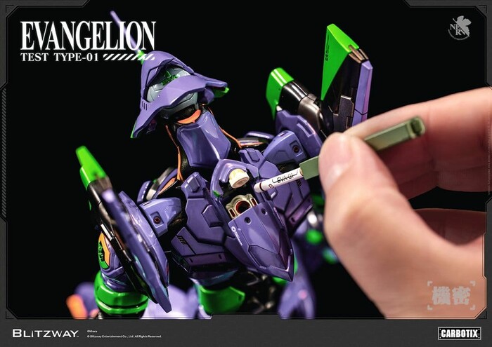 EVANGELION - EVA-01 Test Type DX Ver. Carbotix Action Figure