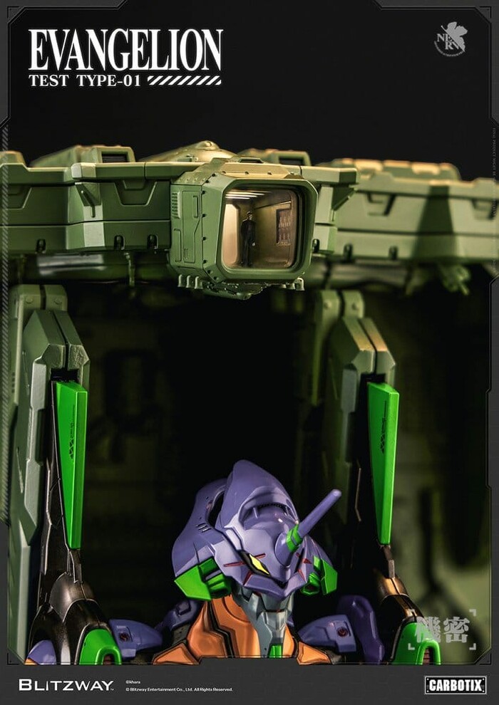 EVANGELION - EVA-01 Test Type DX Ver. Carbotix Action Figure