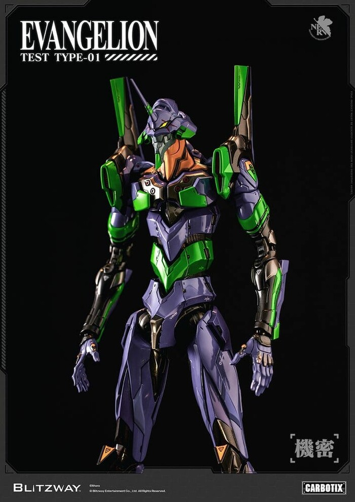 EVANGELION - EVA-01 Test Type DX Ver. Carbotix Action Figure
