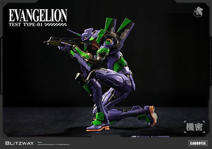 EVANGELION - EVA-01 Standard Ver. Carbotix Action Figure
