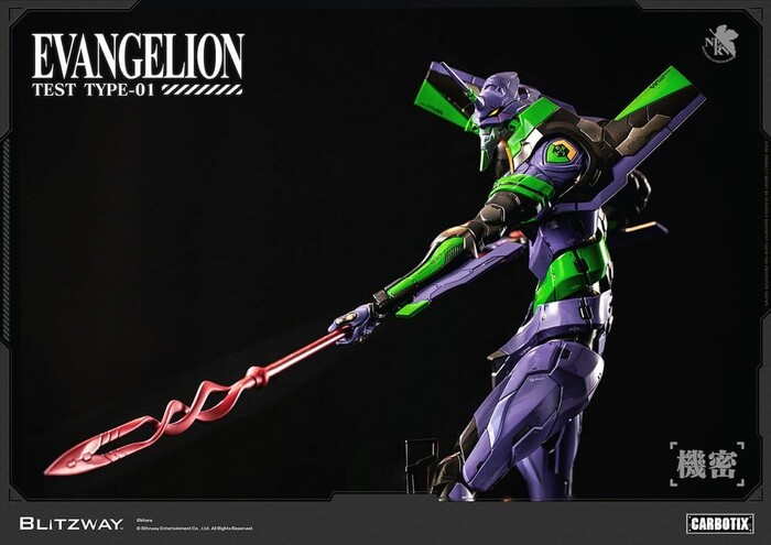 EVANGELION - EVA-01 Standard Ver. Carbotix Action Figure