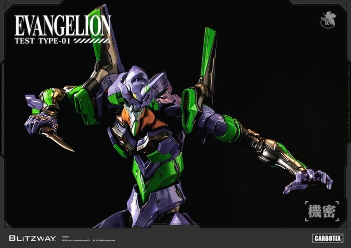 EVANGELION - EVA-01 Standard Ver. Carbotix Action Figure