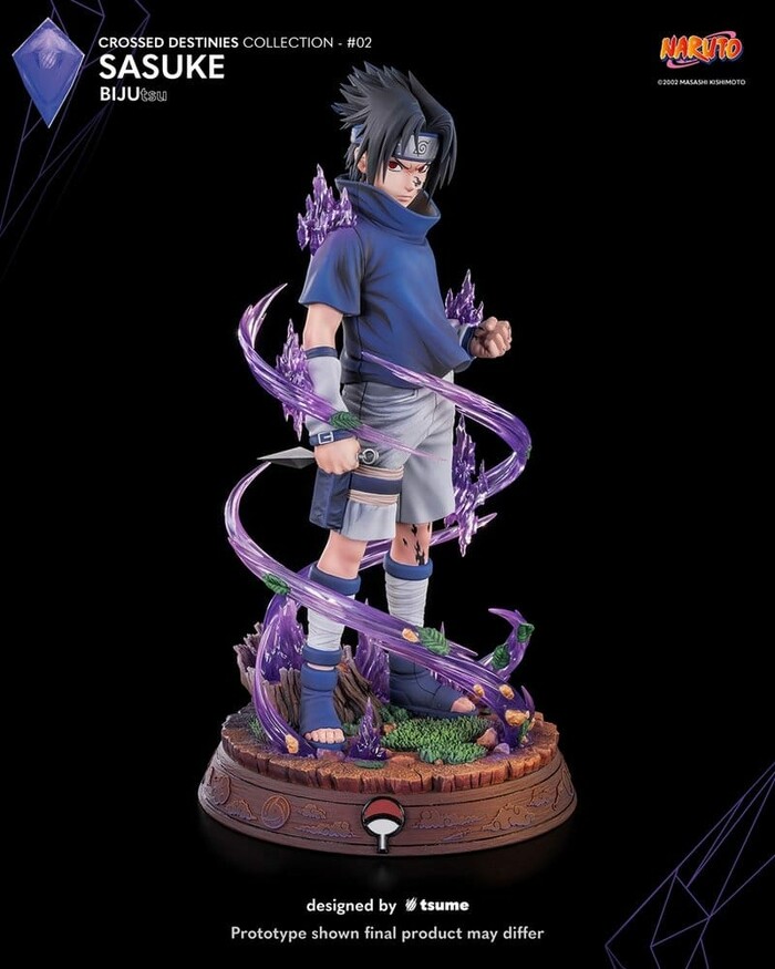 NARUTO SHIPPUDEN - Sasuke BIJUtsu 1/4 Statue