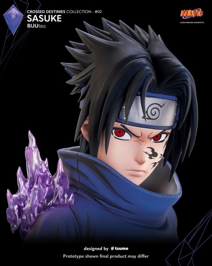 NARUTO SHIPPUDEN - Sasuke BIJUtsu 1/4 Statue