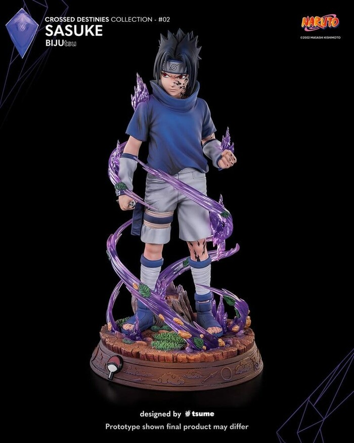 NARUTO SHIPPUDEN - Sasuke BIJUtsu 1/4 Statue