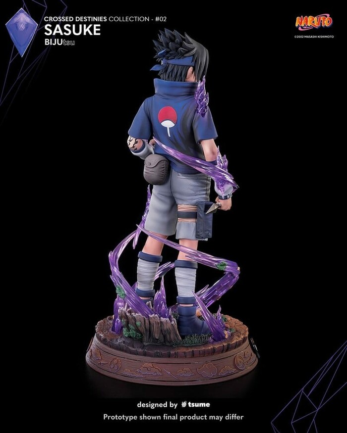 NARUTO SHIPPUDEN - Sasuke BIJUtsu 1/4 Statue
