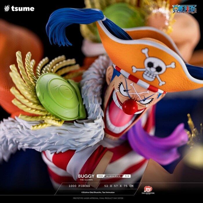 ONE PIECE - Buggy the Clown HQS Dioramax 1/4 Statue