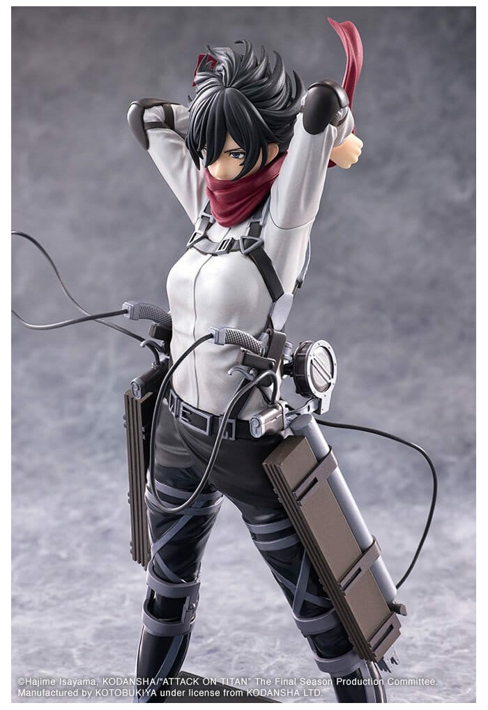 ATTACK ON TITAN - Oshi Works - Mikasa Ackerman The Final Season Ver. Pvc Figure