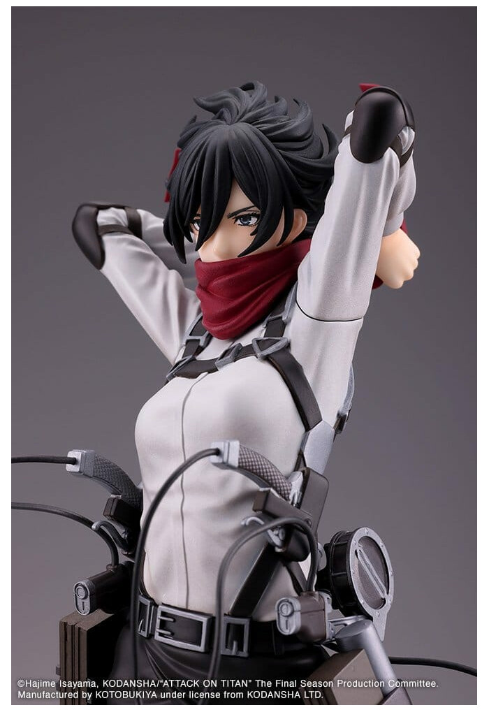 ATTACK ON TITAN - Oshi Works - Mikasa Ackerman The Final Season Ver. Pvc Figure