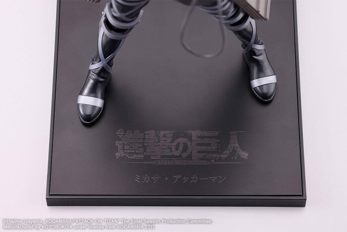 ATTACK ON TITAN - Oshi Works - Mikasa Ackerman The Final Season Ver. Pvc Figure