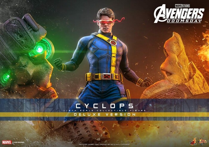 MARVEL - Avengers Doomsday - Cyclops Deluxe Ver. 1/6 Action Figure 12" MMS909