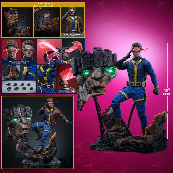 MARVEL - Avengers Doomsday - Cyclops Deluxe Ver. 1/6 Action Figure 12" MMS909