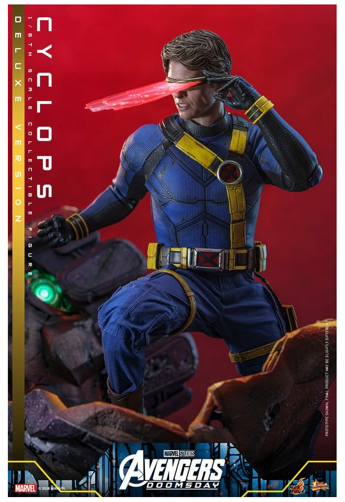 MARVEL - Avengers Doomsday - Cyclops Deluxe Ver. 1/6 Action Figure 12" MMS909