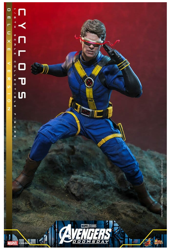 MARVEL - Avengers Doomsday - Cyclops Deluxe Ver. 1/6 Action Figure 12" MMS909