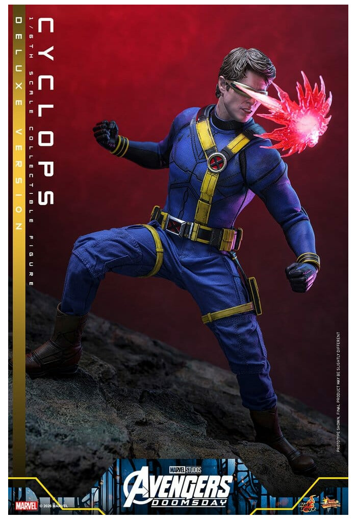 MARVEL - Avengers Doomsday - Cyclops Deluxe Ver. 1/6 Action Figure 12" MMS909