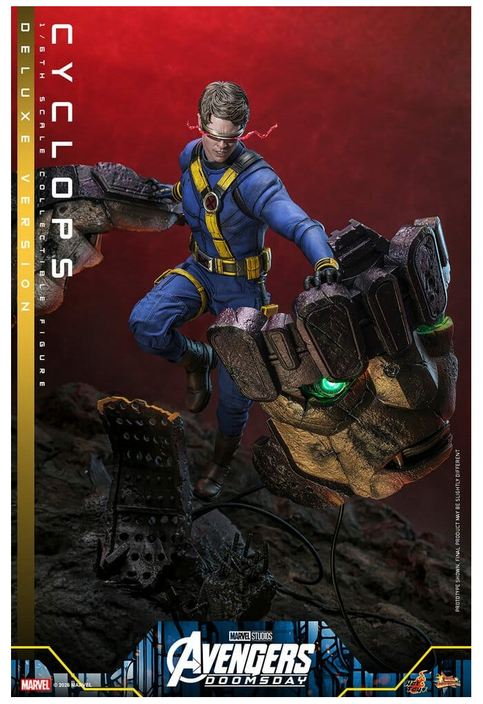 MARVEL - Avengers Doomsday - Cyclops Deluxe Ver. 1/6 Action Figure 12" MMS909