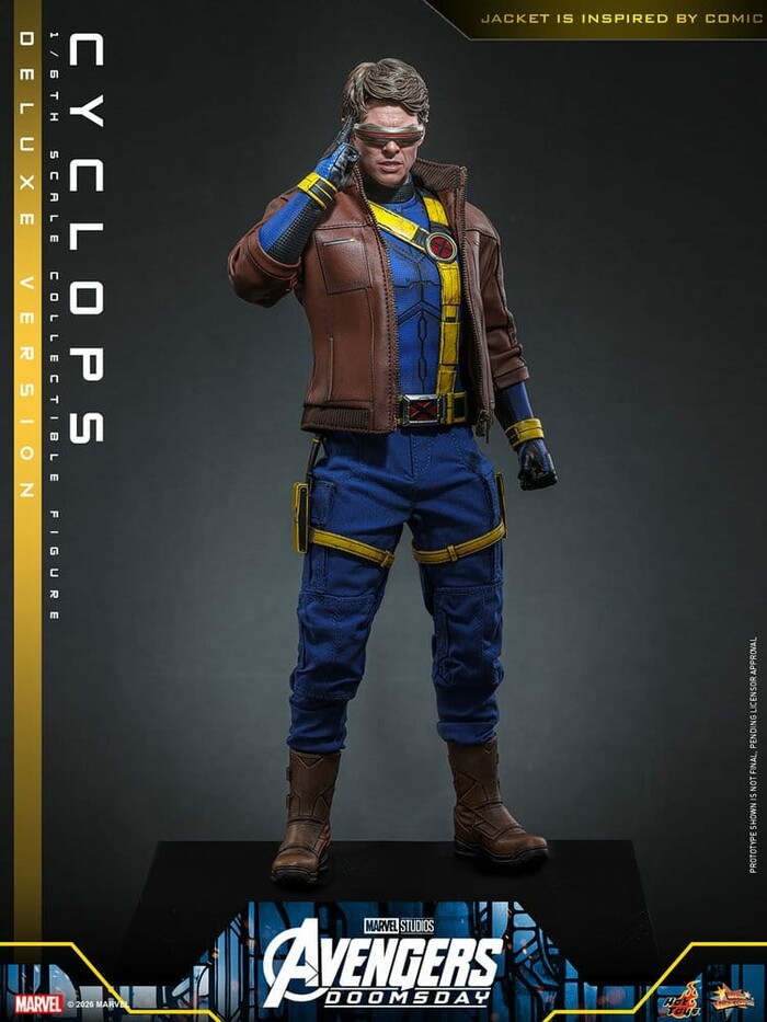 MARVEL - Avengers Doomsday - Cyclops Deluxe Ver. 1/6 Action Figure 12" MMS909