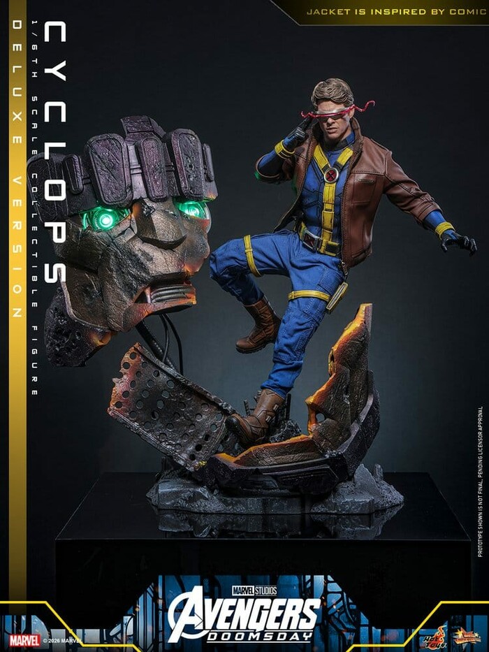 MARVEL - Avengers Doomsday - Cyclops Deluxe Ver. 1/6 Action Figure 12" MMS909