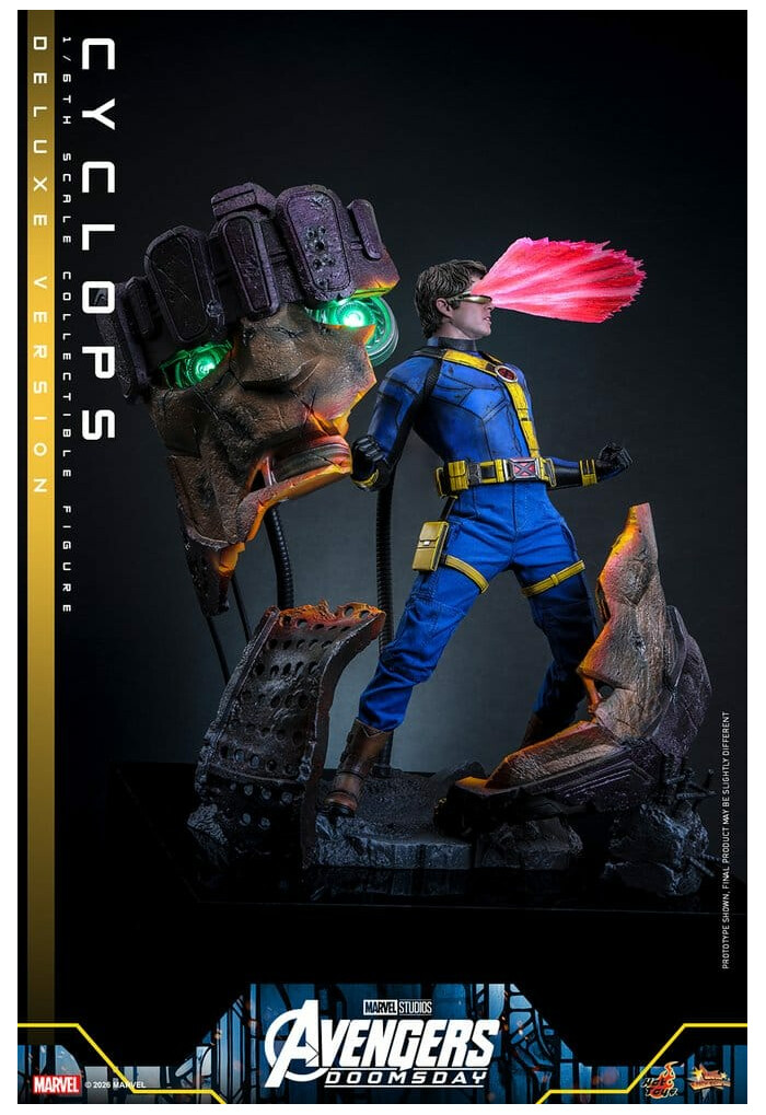 MARVEL - Avengers Doomsday - Cyclops Deluxe Ver. 1/6 Action Figure 12" MMS909