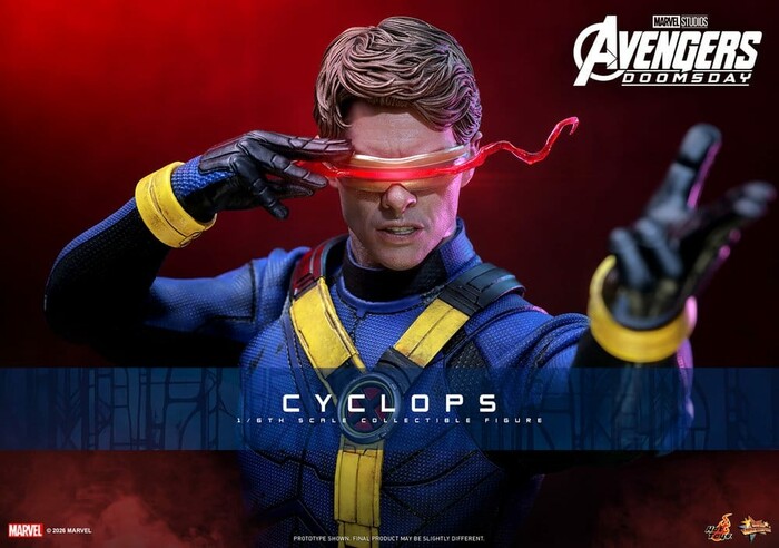 MARVEL - Avengers Doomsday - Cyclops 1/6 Action Figure 12" MMS908