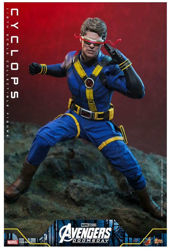 MARVEL - Avengers Doomsday - Cyclops 1/6 Action Figure 12" MMS908