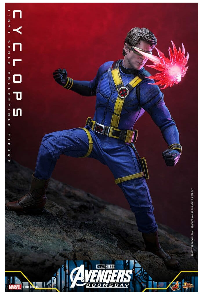 MARVEL - Avengers Doomsday - Cyclops 1/6 Action Figure 12" MMS908