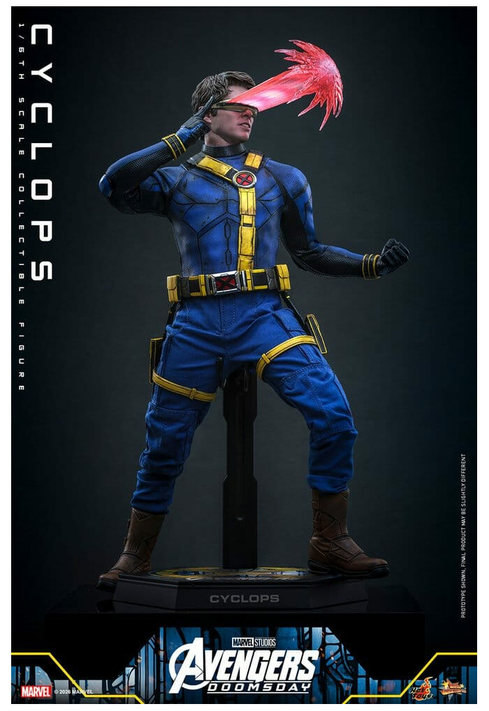 MARVEL - Avengers Doomsday - Cyclops 1/6 Action Figure 12" MMS908