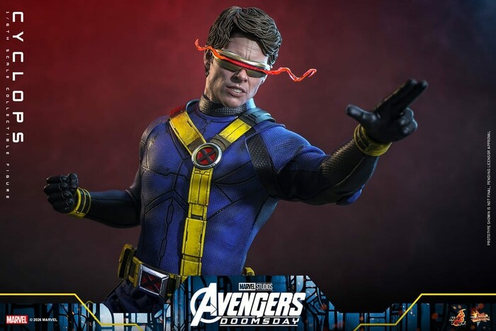 MARVEL - Avengers Doomsday - Cyclops 1/6 Action Figure 12" MMS908