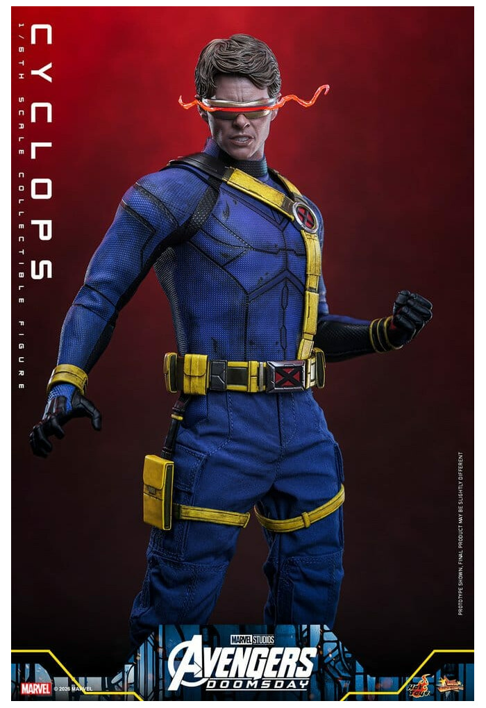 MARVEL - Avengers Doomsday - Cyclops 1/6 Action Figure 12" MMS908
