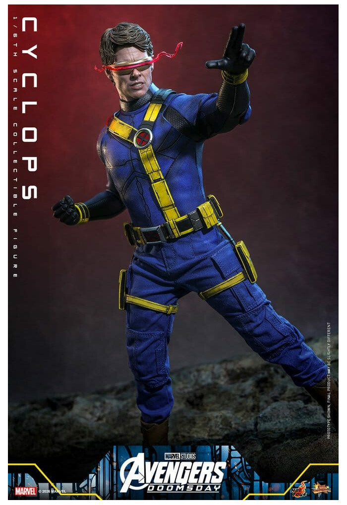 MARVEL - Avengers Doomsday - Cyclops 1/6 Action Figure 12" MMS908