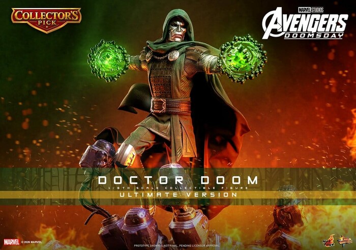 MARVEL - Avengers Doomsday - Doctor Doom Ultimate Ver. 1/6 Action Figure 12" MMS907