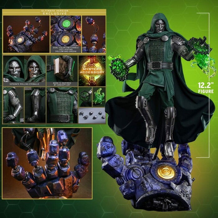 MARVEL - Avengers Doomsday - Doctor Doom Ultimate Ver. 1/6 Action Figure 12" MMS907