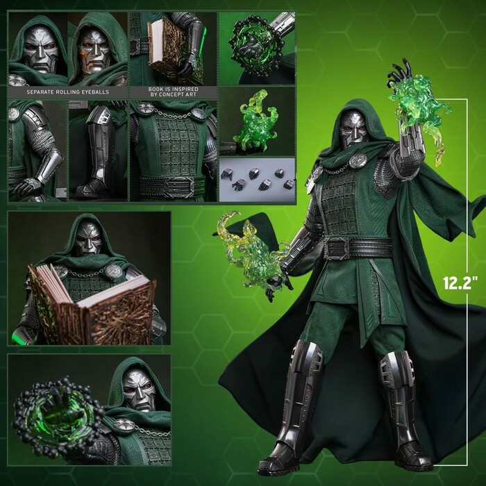 MARVEL - Avengers Doomsday - Doctor Doom 1/6 Action Figure 12" MMS906
