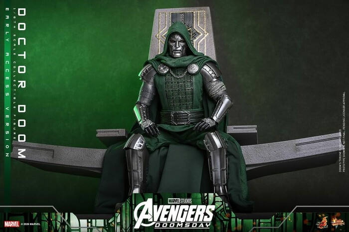 MARVEL - Avengers Doomsday - Doctor Doom 1/6 Action Figure 12" MMS906