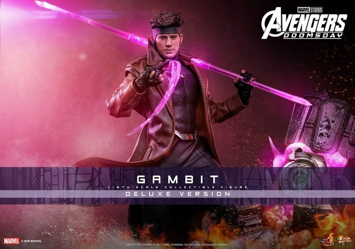 MARVEL - Avengers Doomsday - Gambit Deluxe Ver. 1/6 Action Figure 12" MMS911
