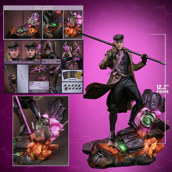 MARVEL - Avengers Doomsday - Gambit Deluxe Ver. 1/6 Action Figure 12" MMS911