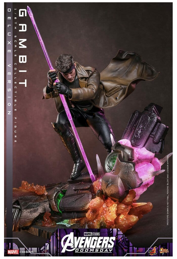 MARVEL - Avengers Doomsday - Gambit Deluxe Ver. 1/6 Action Figure 12" MMS911