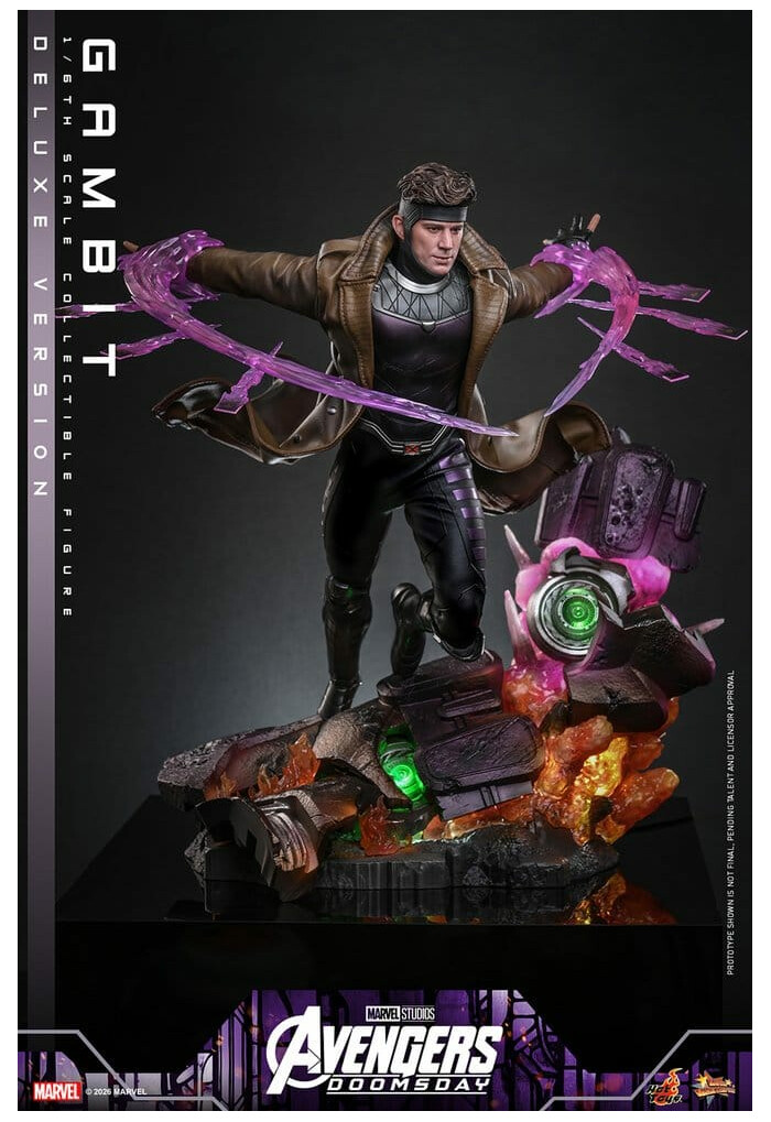 MARVEL - Avengers Doomsday - Gambit Deluxe Ver. 1/6 Action Figure 12" MMS911