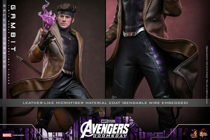 MARVEL - Avengers Doomsday - Gambit Deluxe Ver. 1/6 Action Figure 12" MMS911