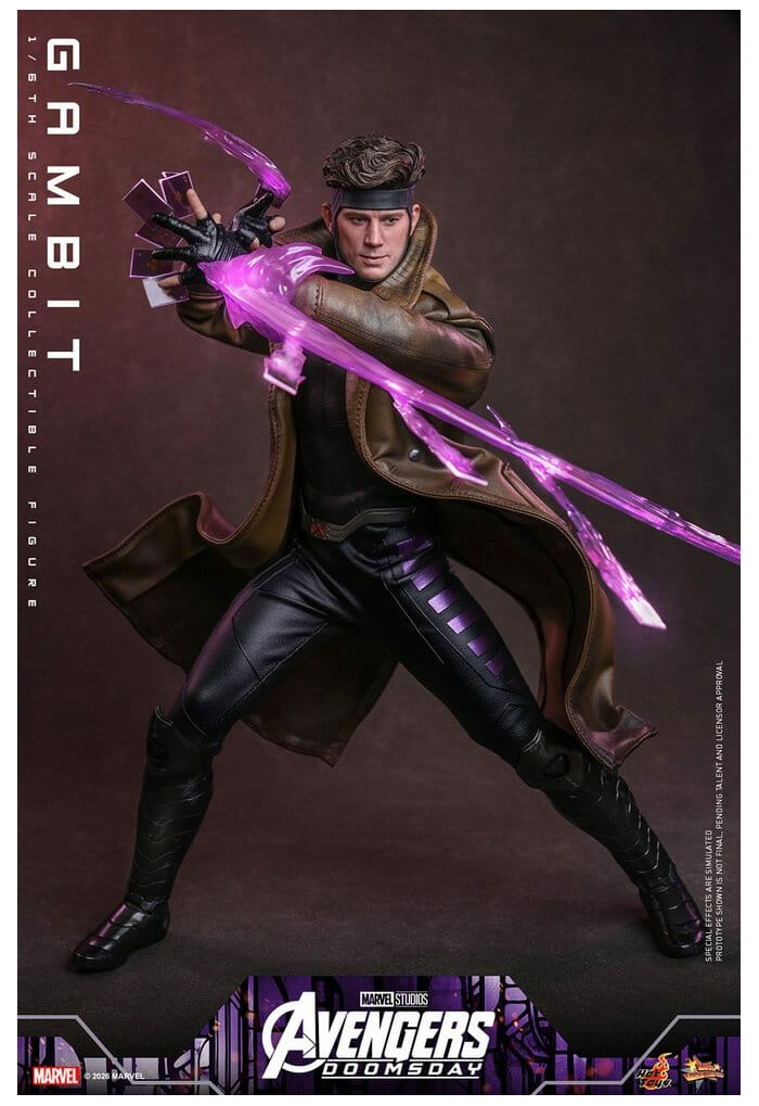 MARVEL - Avengers Doomsday - Gambit 1/6 Action Figure 12" MMS910
