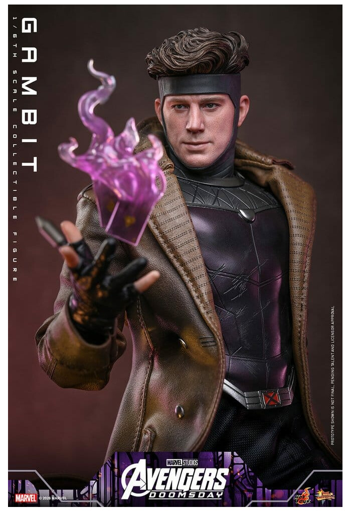 MARVEL - Avengers Doomsday - Gambit 1/6 Action Figure 12" MMS910