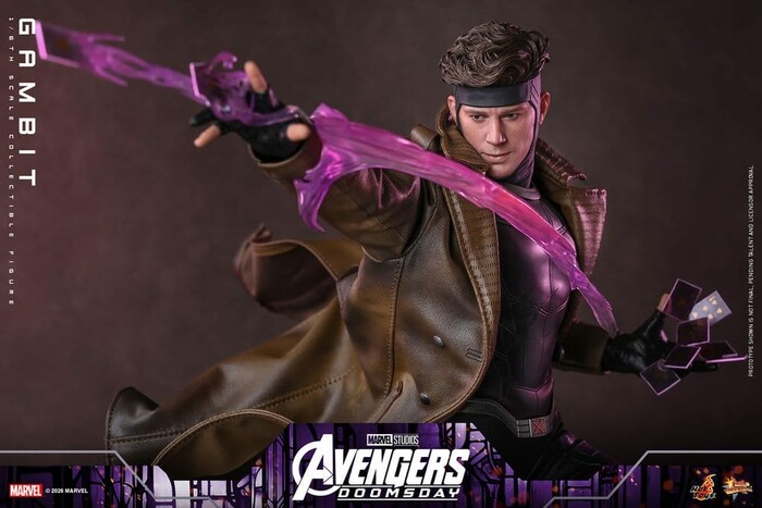 MARVEL - Avengers Doomsday - Gambit 1/6 Action Figure 12" MMS910