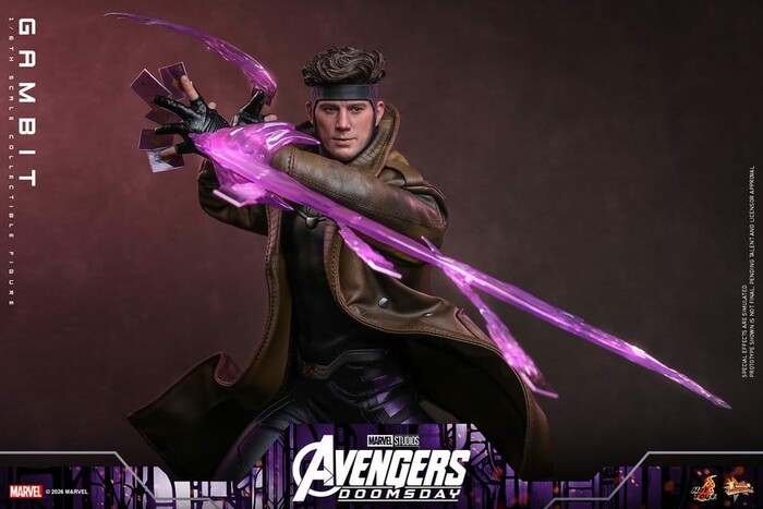 MARVEL - Avengers Doomsday - Gambit 1/6 Action Figure 12" MMS910