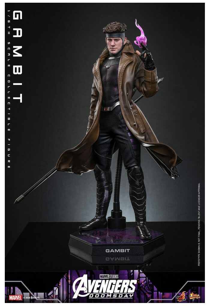 MARVEL - Avengers Doomsday - Gambit 1/6 Action Figure 12" MMS910