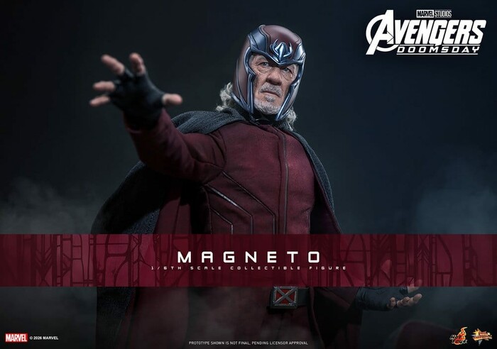 MARVEL - Avengers Doomsday - Magneto 1/6 Action Figure 12" MMS912
